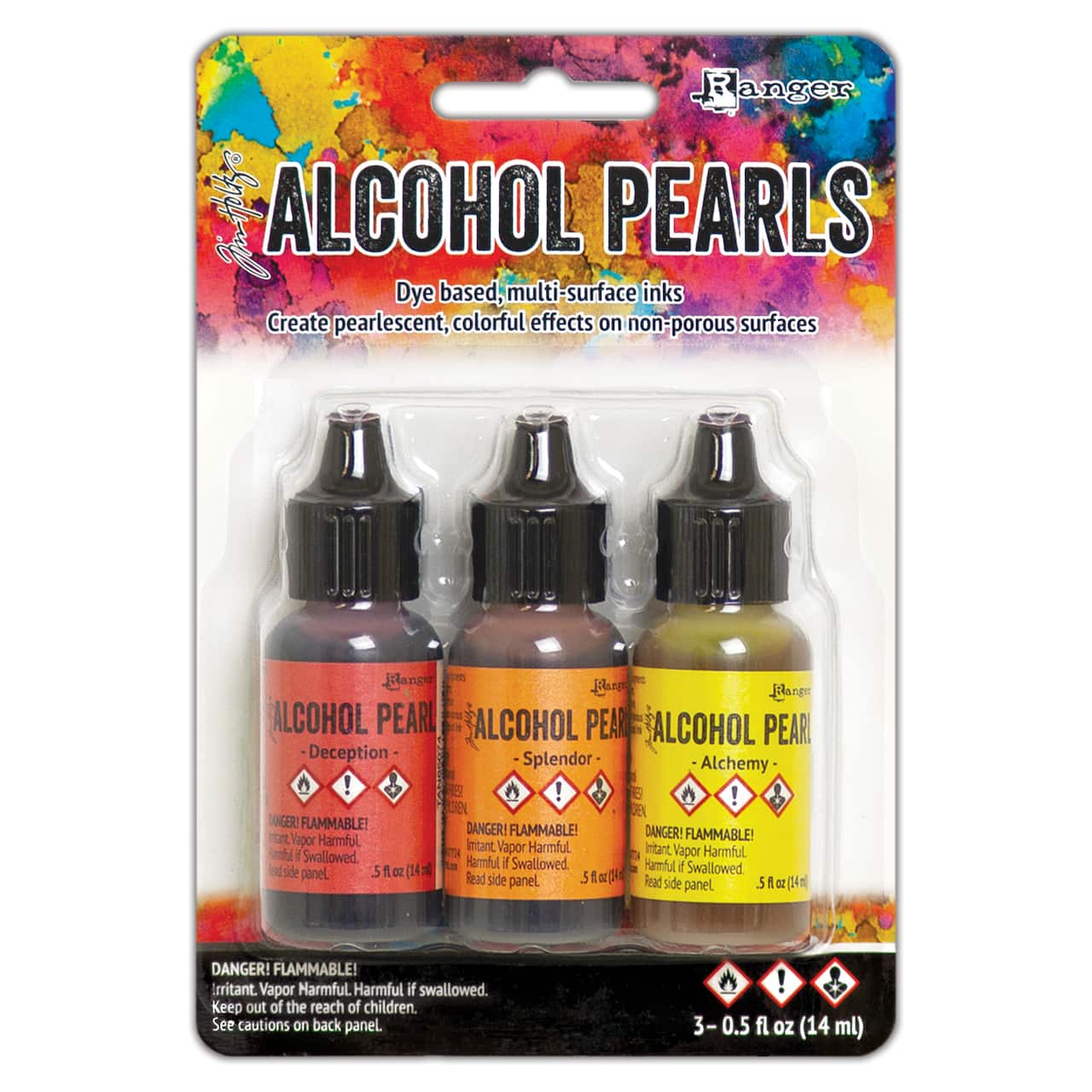 Ranger Tim Holtz&#xAE; Alcohol Ink Pearl Kit 1